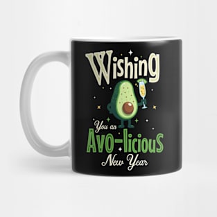 Wishing you a avolicious New year Mug